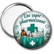 Miroir de poche - une super pharmacienne