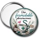 Miroir de poche - une formidable pharmacienne