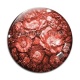 Cabochon Verre - fleur