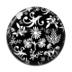 Cabochon Résine - fleur