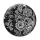 Cabochon Verre - fleur
