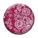 Cabochon Verre - fleur