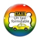 Cabochon Verre - un taxi formidable