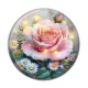 Cabochon Résine - rose