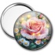 Miroir de poche - rose