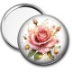 Miroir de poche - rose