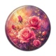 Cabochon Résine - rose