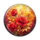 Cabochon Résine -  rose