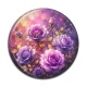 Cabochon Résine -  rose