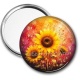 Miroir de poche - tournesol