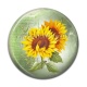 Cabochon Résine -  tournesol