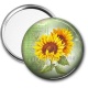 Miroir de poche -  tournesol