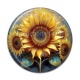 Cabochon Résine -  tournesol