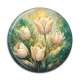 Cabochon Résine - fleur tulipe