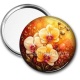 Miroir de poche - fleur orchidée