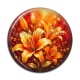 Cabochon Résine - fleur lys