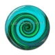 Cabochon Résine - spirale