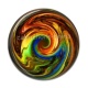 Cabochon Résine - spirale
