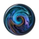 Cabochon Résine - spirale
