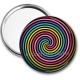 Miroir de poche - spirale