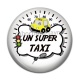 Cabochon Résine - un super taxi
