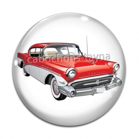 Cabochon Verre - voiture