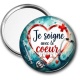 Miroir de poche - je soigne avec le coeur