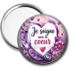 Miroir de poche - je soigne avec le coeur