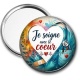 Miroir de poche - je soigne avec le coeur