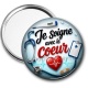 Miroir de poche - je soigne avec le coeur