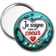 Miroir de poche - je soigne avec le coeur