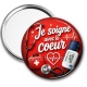 Miroir de poche - je soigne avec le coeur