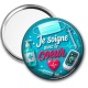 Miroir de poche - je soigne avec le coeur