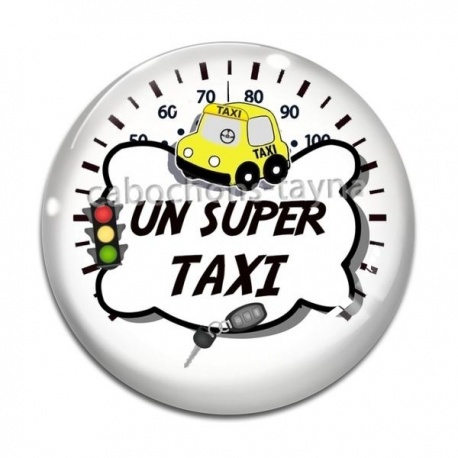 Cabochon Verre - un super taxi