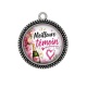 Pendentif Cabochon Argent - meilleure témoin