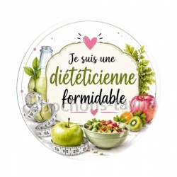 je suis une diététicienne formidable