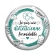 Cabochon Verre - je suis une diététicienne formidable