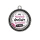 Pendentif Cabochon Argent - une assistante dentaire formidable qui déchire