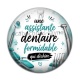 Cabochon Résine - une assistante dentaire formidable qui déchire
