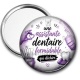 Miroir de poche - une assistante dentaire formidable qui déchire