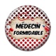 Cabochon Résine - médecin formidable