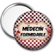 Miroir de poche - médecin formidable
