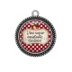 Pendentif Cabochon Argent - une super assistante dentaire