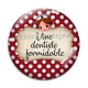 Cabochon Verre - une dentiste formidable