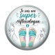Cabochon Résine - je suis une super réflexologue