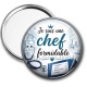 Miroir de poche - je suis une chef formidable