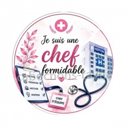 je suis une chef formidable