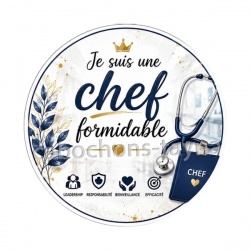 je suis une chef formidable
