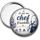 Miroir de poche - je suis une chef formidable