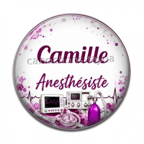 Cabochon Résine -  Anesthésiste